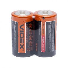 Від 48 шт. Батарейка Videx сольова 1.5V LR14Р (боченя) V-290416 купити дешево в інтернет-магазині