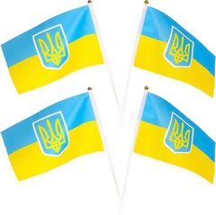 Від 8 шт. Прапор "Україна" 30*45 2-35 купити дешево в інтернет-магазині