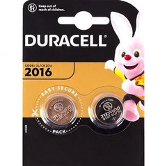 Від 4 шт. Батарейка Duracell "таблетка" DL/CR 2016 купити дешево в інтернет-магазині