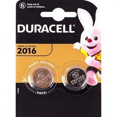 Від 4 шт. Батарейка Duracell "таблетка" DL/CR 2016 купити дешево в інтернет-магазині