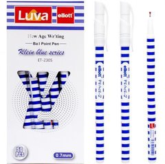 Від 50 шт. Ручка масляна "Luva" "Ellott" ET2305-50 синя купити дешево в інтернет-магазині