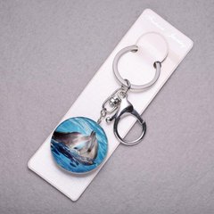 Брелок море ДельфіниL-10см купити біжутерію дешево в інтернеті