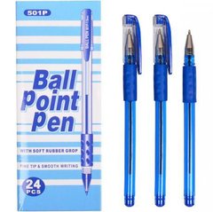 Від 24 шт. Ручка масляна 501P-24 Original синя купити дешево в інтернет-магазині