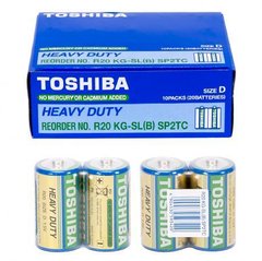 Від 4 шт. Батарейка Toshiba R20 KG-SL(B) SP2TC T-152596 купити дешево в інтернет-магазині