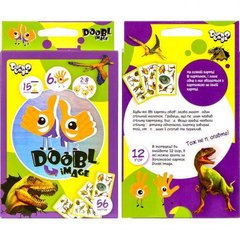 Від 2 шт. Настільна розважальна гра "Doobl Image" Dino укр DBI-02-05U ДТ-МН-14-53 купити дешево в інтернет-магазині