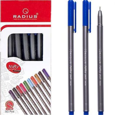 Від 50 шт. Від 50 шт. Ручка "Nifty Pen" RADIUS 50 штук, синя купити дешево в інтернет-магазині