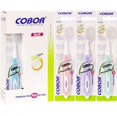 Від 12 шт. Зубні щітки "Cobor Soft Deep Clean" 19 см Е-626 купити дешево в інтернет-магазині