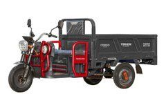 Електричний трицикл із кузовом CORSO Truck Plus-15 1500W-72V-58Ah GraFen шини 12"/12"