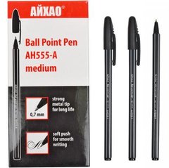 Від 50 шт. Ручка AH555 АЙХАО Original чорна купити дешево в інтернет-магазині