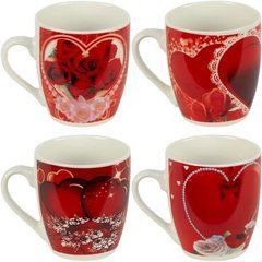 Від 12 шт. Чашка фаянс "LOVE" 200мл 812-3
