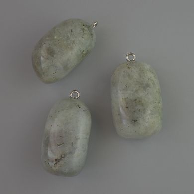 Кулон Лабрадор натуральний камінь d-35х17мм+- купити біжутерію дешево в інтернеті