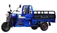 Електричний трицикл із кузовом CORSO Truck Urban 1000W-72V-45Ah GraFen шини 12"/12"