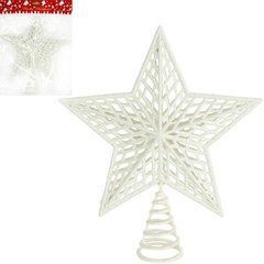 Від 2 шт. Верхівка "Зірка" 20*22см з глітером LBY23119