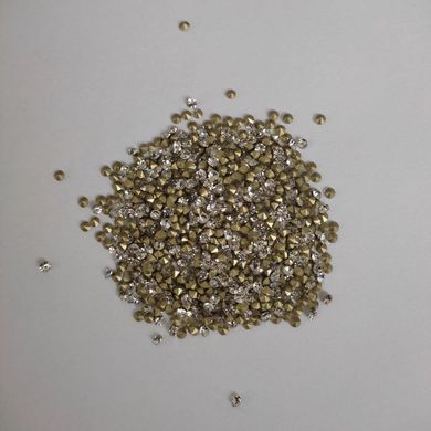Стрази камінці колір золотистий d-2,5 (+ -) мм уп. \ 4гр. (+ -) купити біжутерію дешево в інтернеті