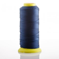 Нитка бобіна синій Сапфіровий d-0.9 мм капронова для рукоділля 500 м купити біжутерію дешево в інтернеті