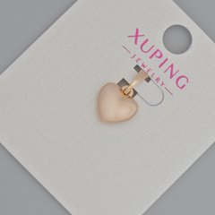 Кулон Xuping "Серце замок" d-15х10мм+- Позолота 18К купити біжутерію дешево в інтернеті