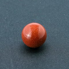 Сувенирный шар из натурального камня Авантюрин "Золотой песок" d-20мм+-