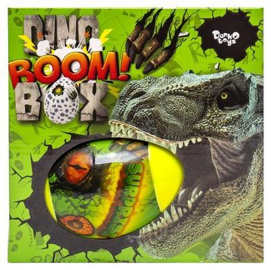 Креативна творчість "Dino Boom Box" укр DBB-01-01U ДТ-ОО-09375 купити дешево в інтернет-магазині