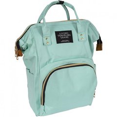 Сумка-рюкзак для мам и пап MOM'S BAG мятный 021-208/8 купить оптом дешево в интернет магазине
