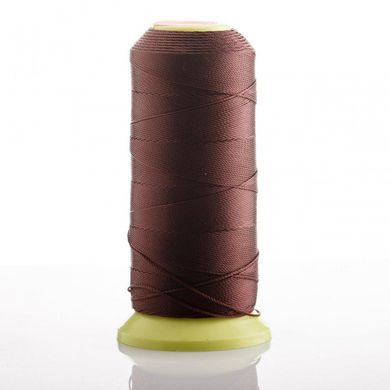 Нитка бобіна Шоколадний d-0.9 мм капронова для рукоділля 500 м купити біжутерію дешево в інтернеті