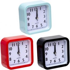 Від 2 шт. Настільний годинник - будильник 8026 10х10см купити дешево в інтернет-магазині