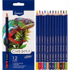 Від 2 шт. Олівець 8010/12 кольорів Chroma MARCO купити дешево в інтернет-магазині