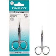Від 6 шт. Ножиці манікюрні "Zingko Manicure" сталь, вигнуті 9 см X1-16 купити дешево в інтернет-магазині