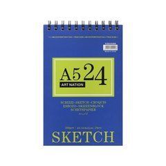 Від 3 шт. Альбом для эскизов А5 24 листа SKETCH на спирали XQSU5200