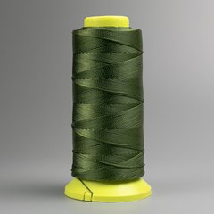 Нитка бобіна Темно-зелений d-0.9мм капронова для рукоділля 300м купити біжутерію дешево в інтернеті