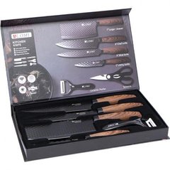 Набір металевих ножів в коробці, 6 предметів ALM-FZ11 купити дешево в інтернет-магазині