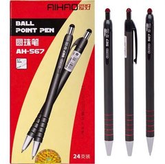 От 24 шт. Ручка AH-567 AIHAO Original красная купить оптом дешево в интернет магазине