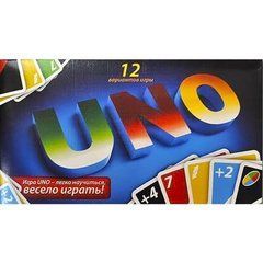 Від 3 шт. Настільна карткова гра 6+ "UNO" укр. ФР-00008450