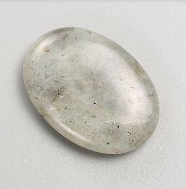 Кулон овал натуральний камінь Лабрадор d- 35х25мм купити біжутерію дешево в інтернеті