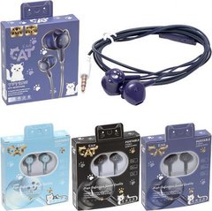Від 3 шт. Навушники вакуумні EAR CAT KWY-30 купити дешево в інтернет-магазині