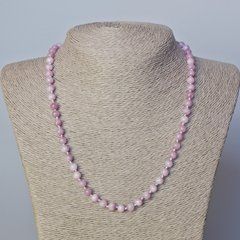 Намисто Кунцит (іміт.) гладка кулька d-6мм+- L-45-50см+-