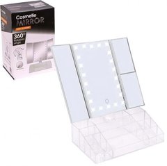 Дзеркало для макіяжу з LED-підсвіткою XW-081 купити дешево в інтернет-магазині