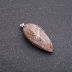 Кулон з натурального каменю Яшма 50х20мм(+-) купити біжутерію дешево в інтернеті