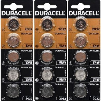 Від 4 шт. Батарейка Duracell "таблетка" DL/CR 2032 купити дешево в інтернет-магазині