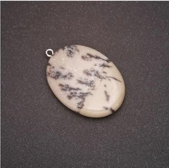 Кулон з натурального каміння Пегматит Єврейський камінь 30х43(+-)мм купити біжутерію дешево в інтернеті