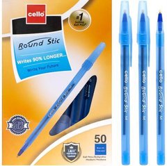 Від 50 шт. Ручка масляна Cello CL-2218 синя купити дешево в інтернет-магазині