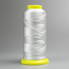 Нитка бобіна Білий d-0.9мм капронова для рукоділля 300м купити біжутерію дешево в інтернеті