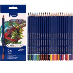 Олівець 8010/24 кольорів Chroma MARCO купити дешево в інтернет-магазині