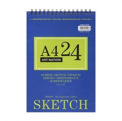 Альбом для ескізів А4 24аркуша SKETCH на спіралі XQSU4200 купити дешево в інтернет-магазині