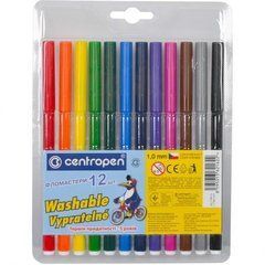 Від 4 шт. Фломастери 12 кольорів CENTROPEN