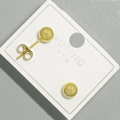 Сережки пусети Xuping d-6мм+- позолота 18К купити біжутерію дешево в інтернеті