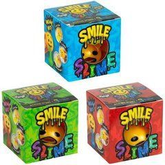 Від 3 шт. Іграшка-антистрес Smile Slime + 3 слайми SS-01-03