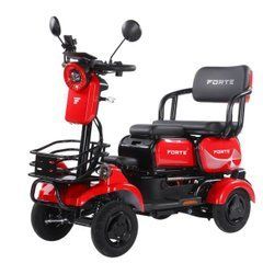 Чотириколісний Електричний Скутер FORTE SONIC-WN800W-60вт-20А/ч GraFen шини 3.50-6"-3.50-6"