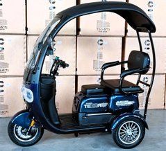 Электротрайк CORSO Terra 1200W-72V-24Ah LMFP Lition шины 10"-10"