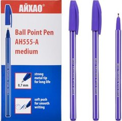 Від 50 шт. Ручка AH555 АЙХАО Original фіолетова купити дешево в інтернет-магазині