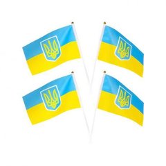 Від 25 шт. Прапор "Україна" 14*21 2-33 купити дешево в інтернет-магазині